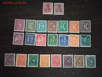 Германия Рейх - подборка 1920г, 1922г.ЧБН - 225