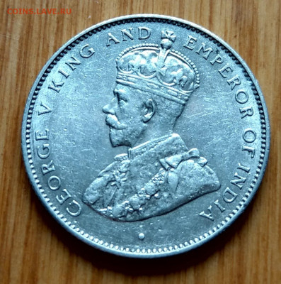 Цейлон 50 центов 1927 Георг V  до 22-00 05.11 - IMAG3875_2