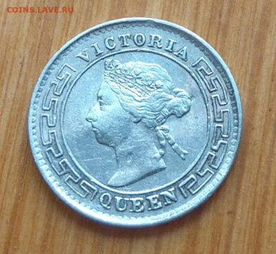Цейлон 10 центов 1893 Виктория до 22-00 05.11 - IMAG3911~2