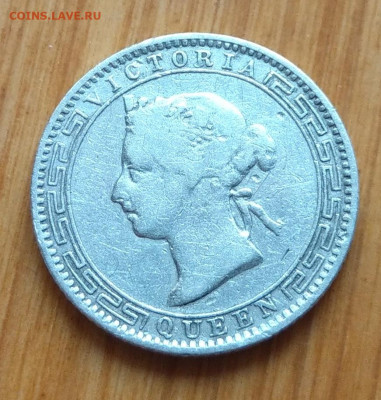 Цейлон 25 центов 1895 Виктория до 22-00 05.11 - IMAG3909~2