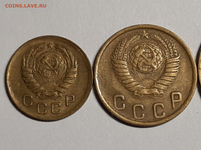 1-2-3-5 копеек 1949 год.Хорошие.до 09.11. 22-10 - набор 004