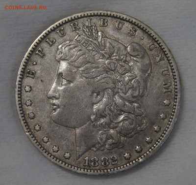 США 1 доллар 1882 Доллар Моргана до 06.11.19 (ср. 22-30) - DSC09053.JPG