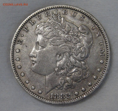 США 1 доллар 1882 Доллар Моргана до 06.11.19 (ср. 22-30) - DSC09050.JPG