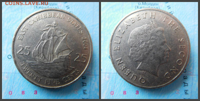Восточные Карибы 25 центов, 2004 - 12
