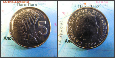 Каймановы острова 5 центов, 2008 - 27