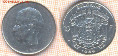 Бельгия 10 франков 1969 г., до 10.11.2019 г. 22.00 по Москве - Бельгия 10 франк 1969  8422