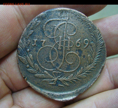 5 копеек 1769 ЕМ - орел 63  - 07-11-19 - 23-10 мск - 44