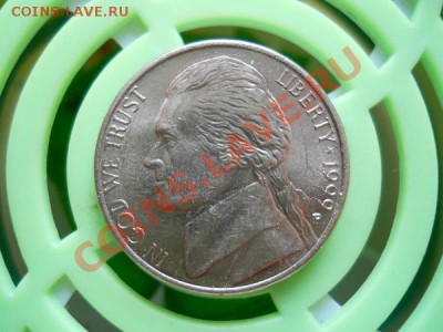 Сша. 5 Cents 1999 Года. Окончание в 20.30, 3.08.2011. - 1.JPG