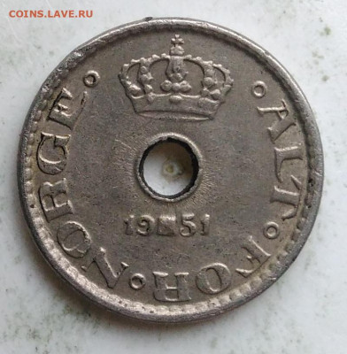 Норвегия 10 эре 1951 года до 08.11.2019 - IMG_20191101_145328