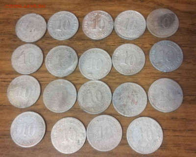 5 и 10 пфеннигов Германия медно-никель - 2