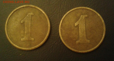 Игровые жетоны "1" бронза - 2 шт. - Фото-1959