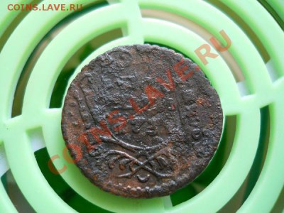 Полушка 1731 Перечекан С Крестовой Копейки. Ок. 21.35, 3.08. - 27.JPG