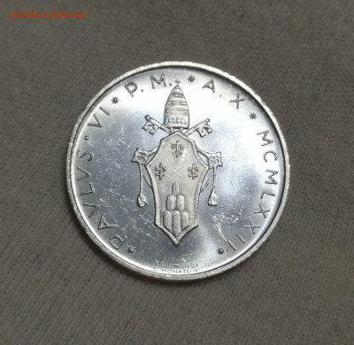 Ватикан, 500 лир 1972 UNC до 08.11.2019 22:00 мск - IMG_20191104_211559