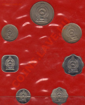 Шри-Ланка набор 7 монет 1970-е до 01.08.11 в 22.00 (199) - img710