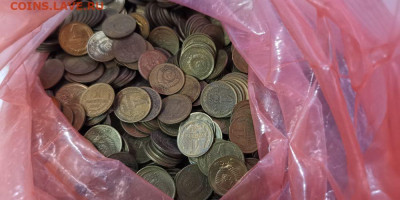 1 копейка СССР более 3000шт (разные года), до 10.11 - Ч 1коп 3кг-1