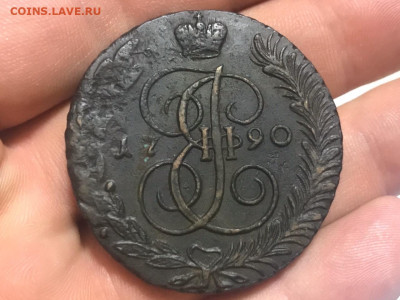5 копеек 1790 года, АМ. До 07.11.19 - 86D5134E-695F-45C6-8A4A-D75AE3EF895B