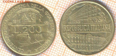 Италия 200 лир 1996 г., до 11.11.2019 г. 22.00 по Москве - Италия 200 лир 1996 8448