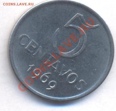 Бразилия 5 центавос 1969 г.До 30.07.11 г. 21-00 МСК. - Бразилия 5