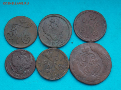 2 коп 1764 спм 1 коп серебром 1 коп 1829.2 коп 1930 - DSCN7616.JPG