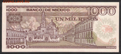 Мексика 1000 песо 1985 unc 11.11.19. 22:00 мск - 1