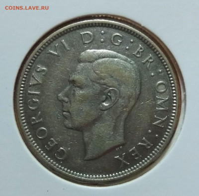 С 200 р. Великобритания 2 шиллинга 1939г. - 138522843