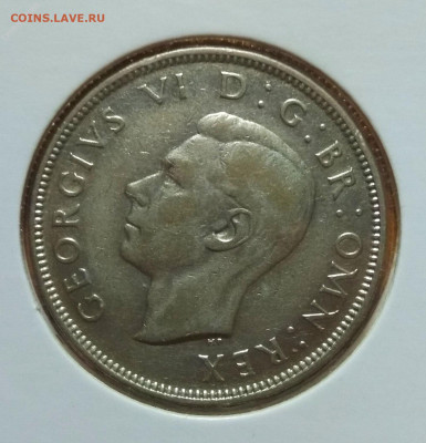 С 200 р. Великобритания 2 шиллинга 1940г. - 138522819