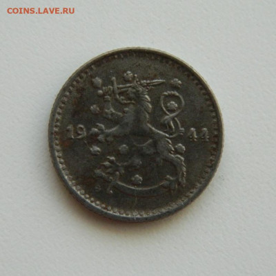 Финляндия 1 марка 1944 г.(железо) до 12.11.19 - DSCN9902.JPG