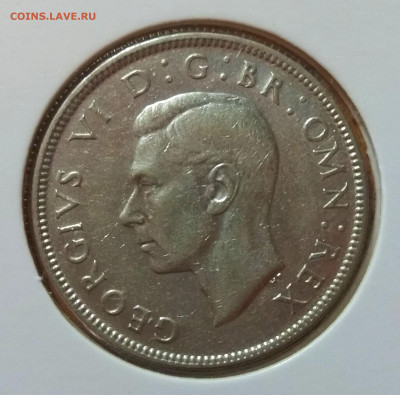 С 200 р. Великобритания 2 шиллинга 1943г. - 138522382