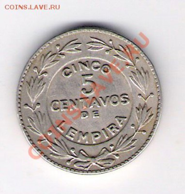 5 сентаво Гондурас 1949 , до 04.08.2011 22-00 мск. - сканирование0401