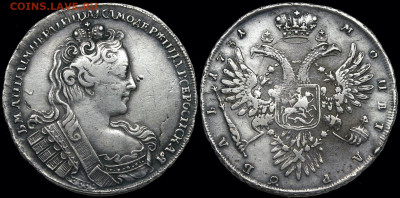 Рубль 1731 без броши на груди, локон за ухом - _MG_4796 — копия