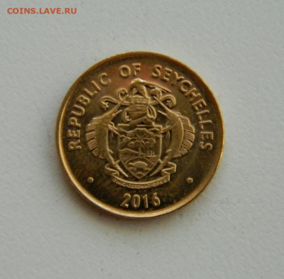 Сейшелы 1 цент 2016 года (Фауна)без оборота. до 12.11.2019 - DSCN9968.JPG