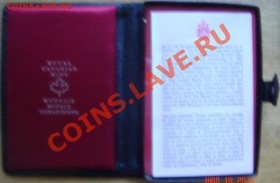 Канада: монеты от 1859 до наших дней - продаю. - Футляр-2.JPG