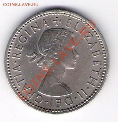 1 шилинг Англия 1954 , до 04.08.2011 22-00 мск. - сканирование0422