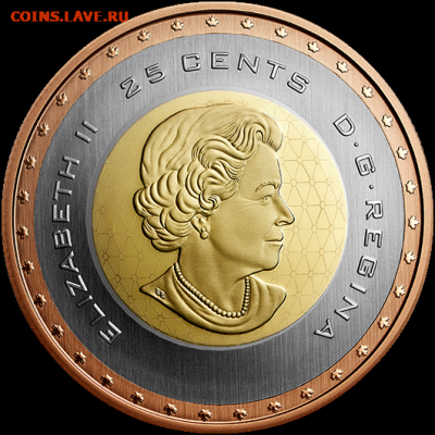 Биметаллические монеты Мира_новинки - 0.25d19o