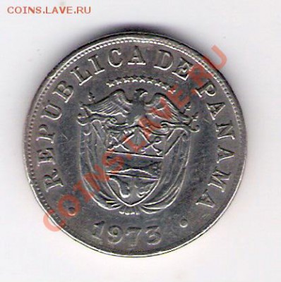 50 сентимо  Панама 1973, до 04.08.2011 22-00 мск. - сканирование0291