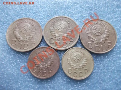 3,2 копейки 1938-49г.г.-5 шт. до 01.08.11 в 22:00 МСК - 034 2