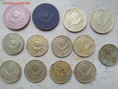 Ранние советы 13 шт. (немного уставшие) 1924-1956г. с РУБЛЯ. - BIvw_A8hL2k