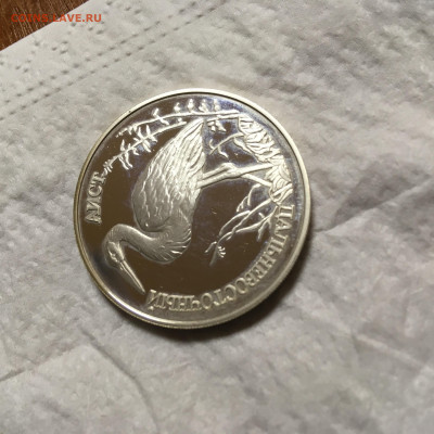 Россия 1 рубль Аист 1995г ПРУФ - IMG_5713.JPG