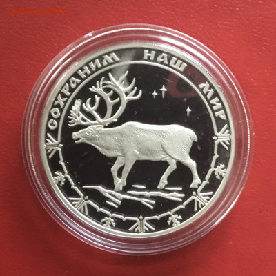 3 рубля 2004 года Северный олень. До 15.11.2019 в 22-00 МСК - 0895A7A3-1076-473E-8879-0754589C31B2
