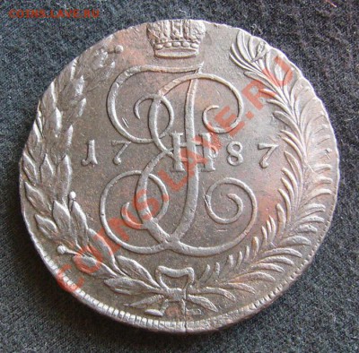 5 копеек 1787 ТМ гурт сетка - тм1-3