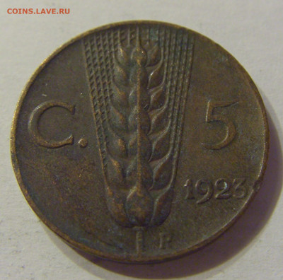 5 чентезимо 1923 Италия №1 15.11.2019 22:00 МСК - CIMG6698.JPG