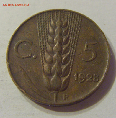 5 чентезимо 1928 Италия №1 15.11.2019 22:00 МСК - CIMG6702.JPG