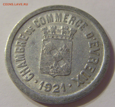 Нотгельд 10 сантим 1921 Эвре Франция №2 16.11.2019 22:00 МСК - CIMG6776.JPG