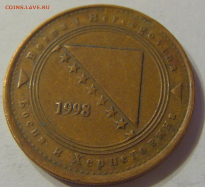 50 фенигов 1998 Босния и Герцеговина №1 16.11.2019 22:00 МСК - CIMG6832.JPG