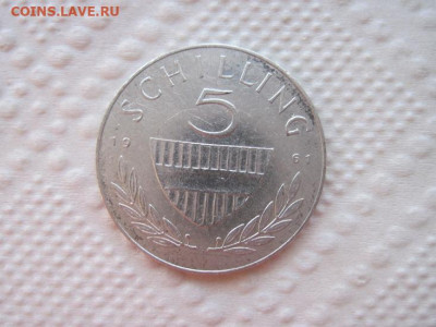 5 шиллингов Австрия 1961  до 12.11.19 - IMG_6979.JPG
