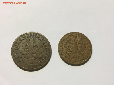 Гроши:Польша 5(1930)и 2(1923) до 15.11 - 0A21DA1A-466E-4579-A494-67EB9B1B4D09