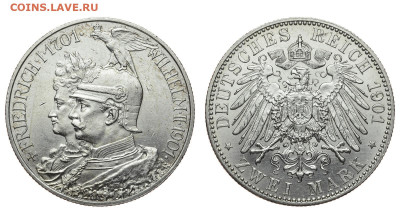 Пруссия. 2 марки 1901 г. Династия. До 13.11.19. - DSH_4892.JPG