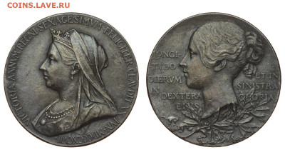 Великобритания. Медаль 1897 г. Виктория. До 13.11.19. - DSH_4923.JPG