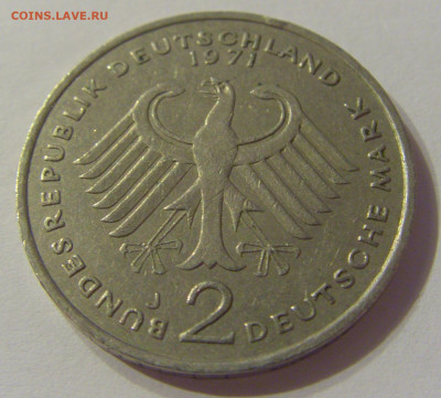 2 марки 1971 G Хойс Германия ФРГ №1 16.11.2019 22:00 МСК - CIMG3514.JPG