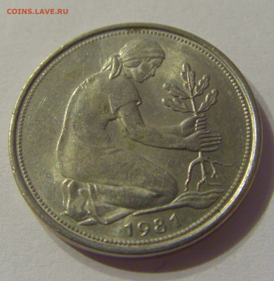 50 пфеннигов 1981 F Германия ФРГ №1 16.11.2019 22:00 МСК - CIMG3520.JPG